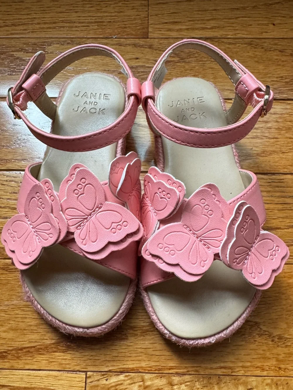 Janie and Jack Butterfly Espadrille Sandal